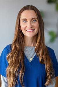 Headshot of dental hygienist Leah